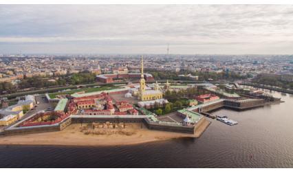 Петропавловска крепост, Санкт Петербург, Русия
